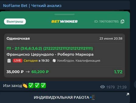 Платные услуги NoFlame Bet