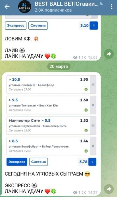 Каппер BEST BALL BET - прогнозы