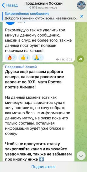 Проект Продажный хоккей