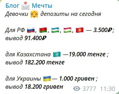 Канал Блог Мечты