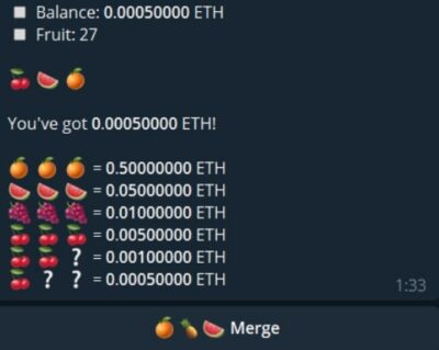 Канал ETH Fruit