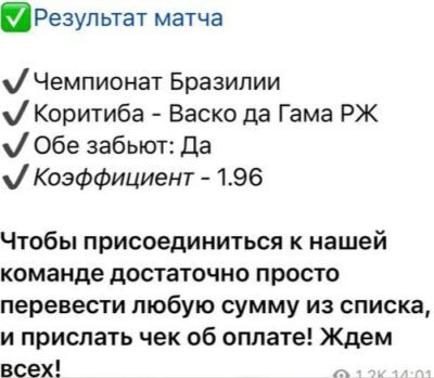 Никогда не Сдавайся результаты